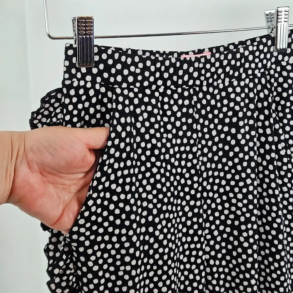 Bangbang Copenhagen Go Banana Black & White Dots Top & Pant Set | Girl's 10 / 11